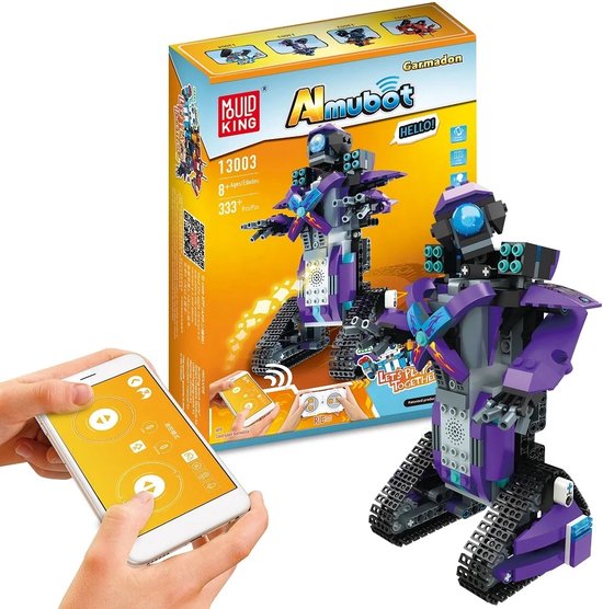 Mould King 13003 APP-versie Robert M3 (Cavalier Purple) AI van Mould King