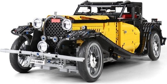 Mould King 13080 - Bugatti T50 - 3546 onderdelen - Compatible met de bekende merken - Bouwdoos van Mould King