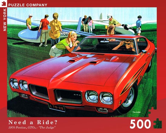 Need A Ride? (1970 Pontiac GTO) - 0819844011857 van Hot Wheels