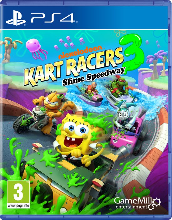 Nickelodeon Kart Racers 3: Slime Speedway - PS4 van Nickelodeon