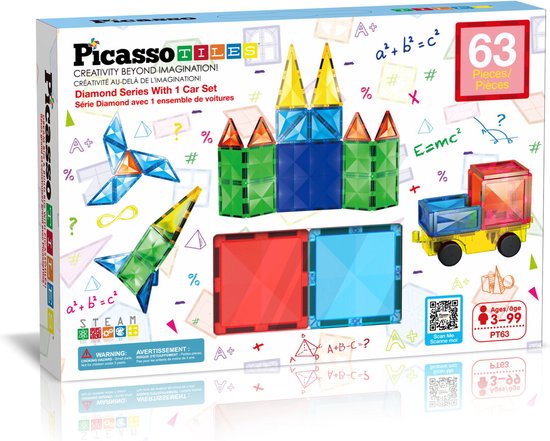 Picassotiles diamond series set - 63 delig van PICA