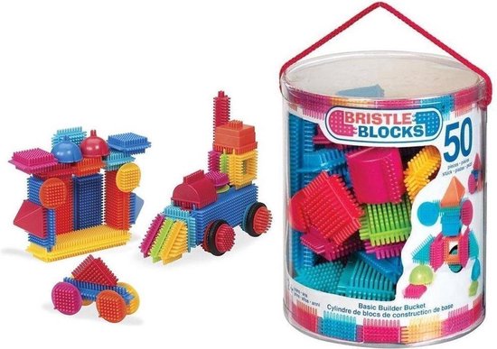 PINMULTI-UP! – Nopper Bouwspeelgoed - 50 stuks Bucket van PINMULTI-UP!