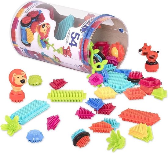 PINMULTI-UP! – Nopper Bouwspeelgoed - 54 stuks - Jungle van PINMULTI-UP!
