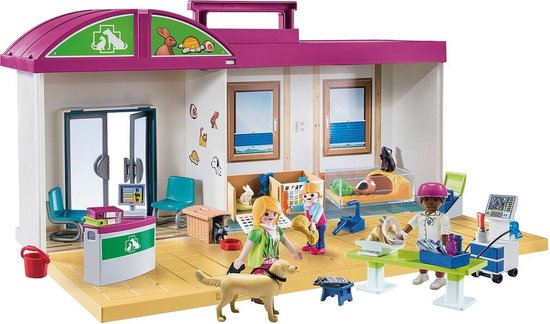 PLAYMOBIL® Afhaalkliniek voor dieren - P-71715 van Playmobil