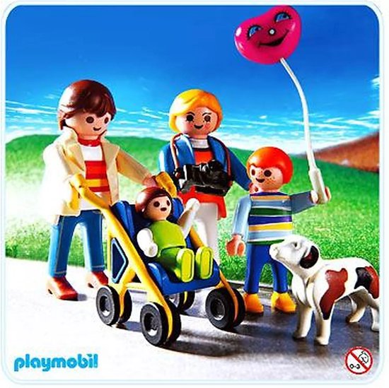 PLAYMOBIL Gezinswandeling met buggy - P-3209 van Playmobil