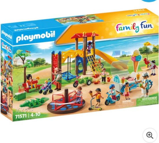PLAYMOBIL® Grote speeltuin - P-71571 van Playmobil
