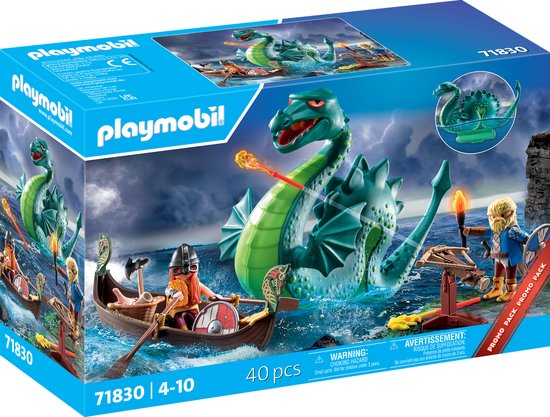 PLAYMOBIL® Viking met zeemonster - P-71830 van Playmobil