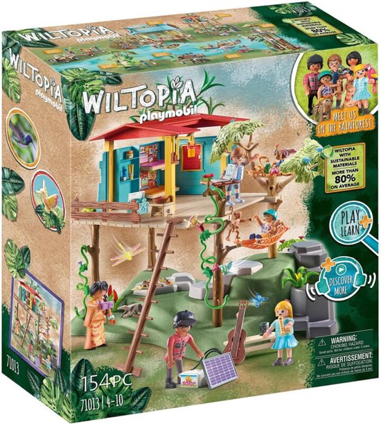 PLAYMOBIL® Wiltopia - Stamboomhut - P-71013 van Merkloos