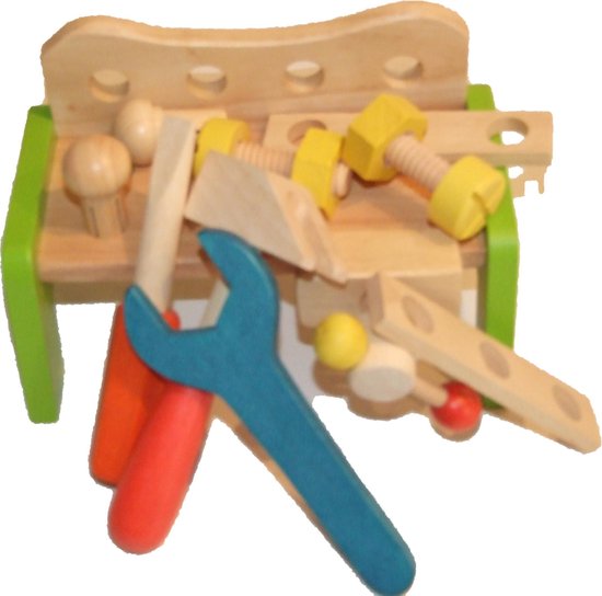 Playwood - Werkbank tafelmodel inclusief accessoires van Playwood