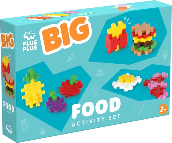 Plus-Plus BIG Activiteit Eten - bouwstenen - vanaf 2 jaar van Plus-Plus