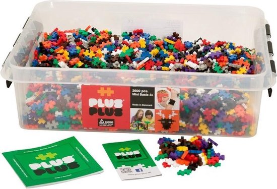 Plus-Plus educatie Basic Mix - 3600 stuks van Plus-Plus