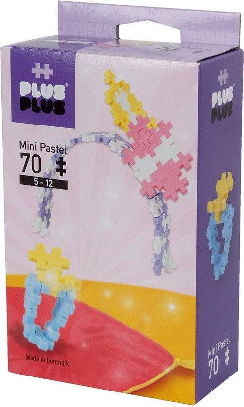 Plus-Plus Mini Pastel - Sierraad - 70 stuks van Plus-Plus