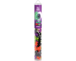 Plus-Plus Spooky Mix - Spook - 100 delige bouwset Tube - 4318 - Bouwspeelgoed - Constructiespeelgoed - Set met bouwstenen - Vanaf 5 jaar van Merkloos