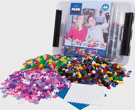 Plus-Plus - Storage Box Mix - 2400 pcs (3406) van Plus-Plus