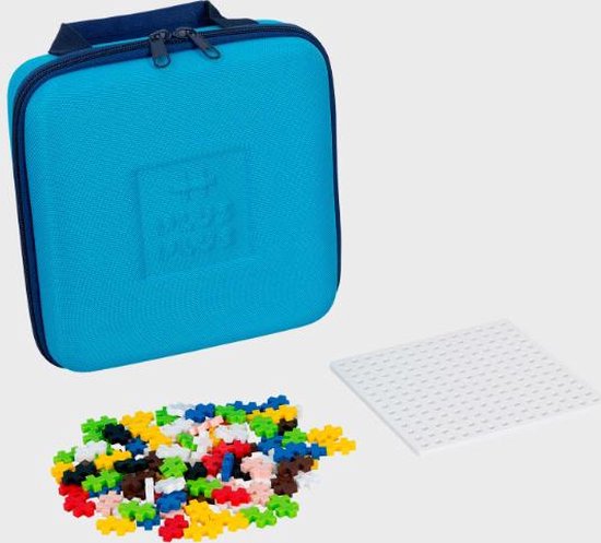 Plus-Plus - Travel Case - Constructiespeelgoed - Set Met Bouwstenen - 100 Delige Bouwset - Bouwspeelgoed - Neon Kleur - Vanaf 3 Jaar van Plus-Plus