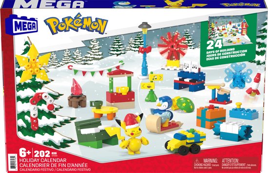 Pokémon Mega Advent Kalender - Constructiespeelgoed van Pokémon