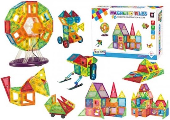 Procart 3d magnetische constructie set met led verlichting van Pro