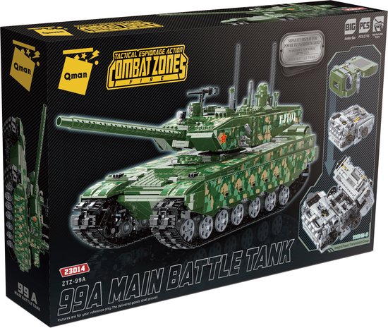 Qman 23014 - 99A MAIN BATTLE TANK van Qman