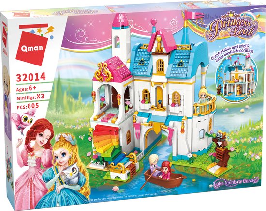 Qman 32014 - Princess Leah Serie - Lake Rainbow Castle van Qman