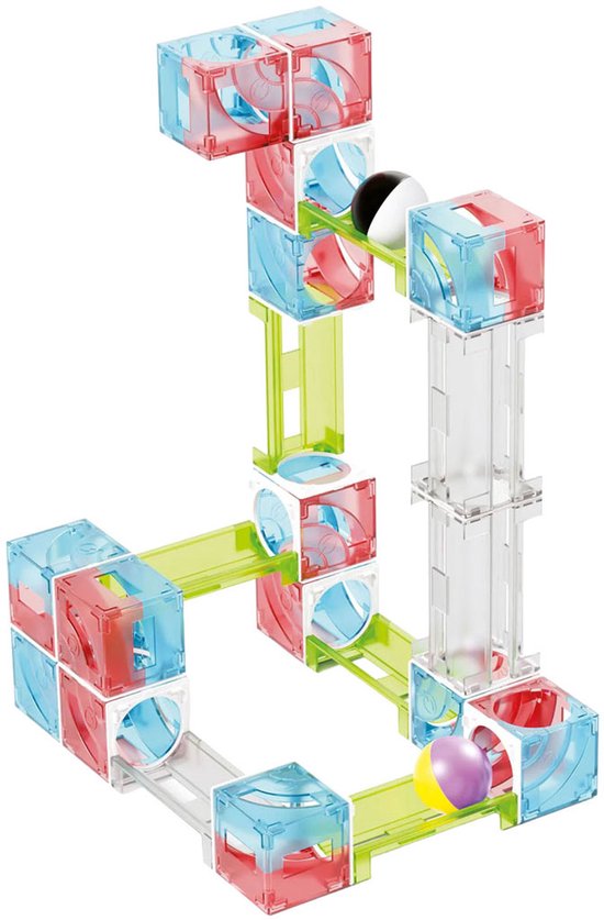 Quercetti Cuboga Knikkerbaan - 70dlg. van Merkloos