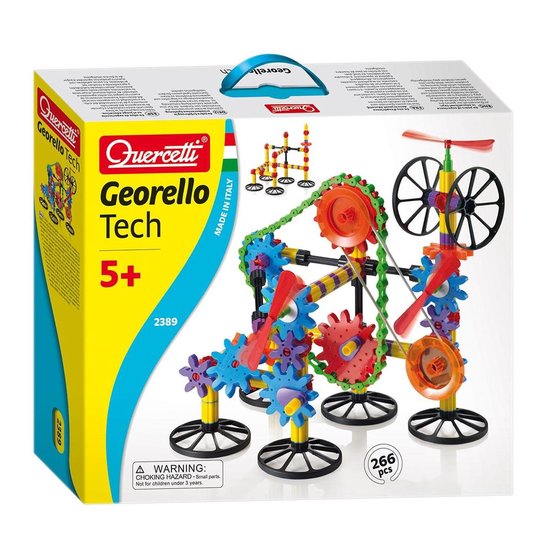 Quercetti Georello 3D Gear-Tech van Quercetti