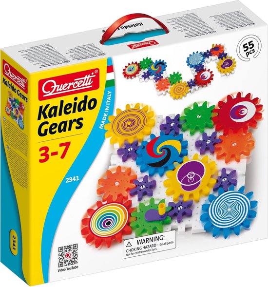 Quercetti - Kaleido Gears - 55 stuks van Quercetti