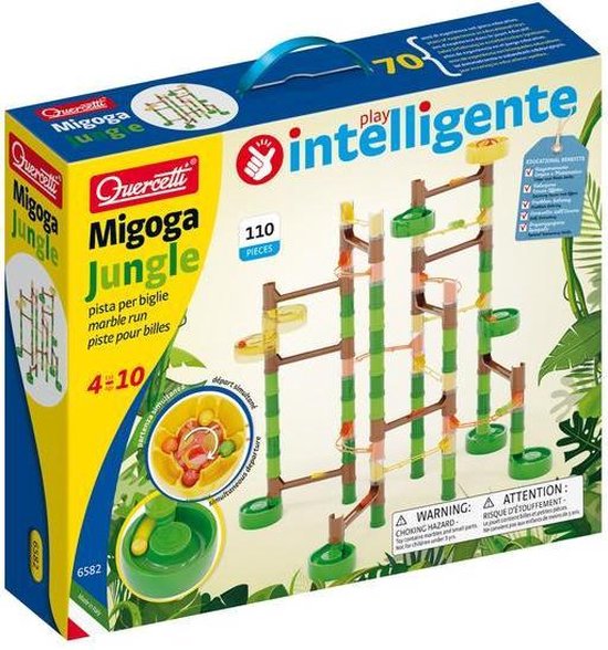 Quercetti Knikkerbaan Migoga Jungle Super Junior 110-delig van Quercetti