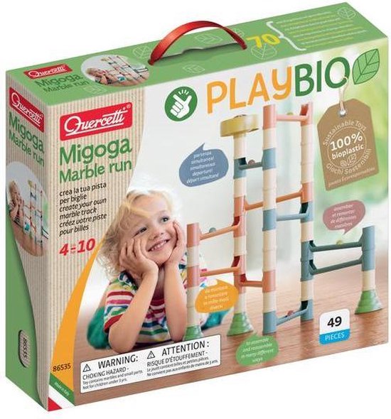 Quercetti Knikkerbaan Migoga Marble Run Junior 49-delig van Quercetti