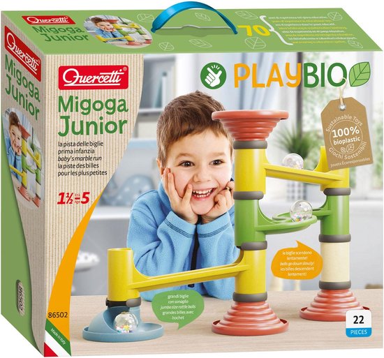 Quercetti playbio junior knikkerbaan van Quercetti