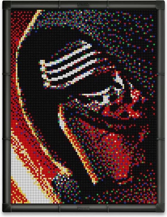 Quercetti Star Wars Pixel Foto Kylo Ren 11400-delig van Quercetti