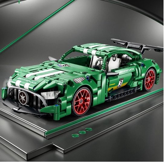 Raceauto - LEGO Technic compatibel - racecar - 456pcs van Brickstahl