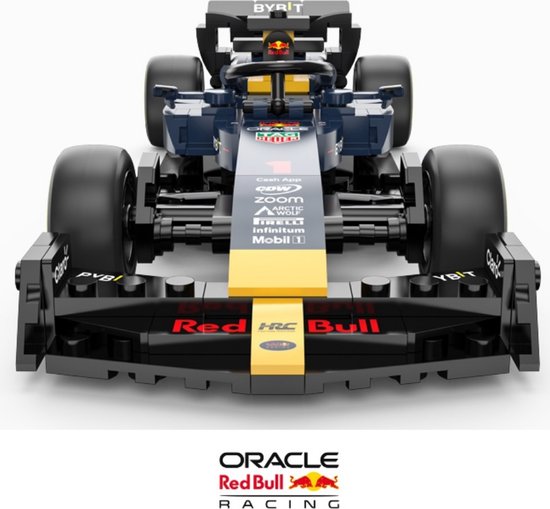 RASTAR Oracle Red Bull Racing RB19 1:24 racewagen bouwstenen – Max Verstappen van RASTAR