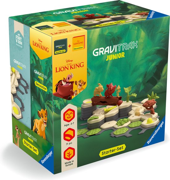 Ravensburger GraviTrax Junior Bundle Lion King van Ravensburger