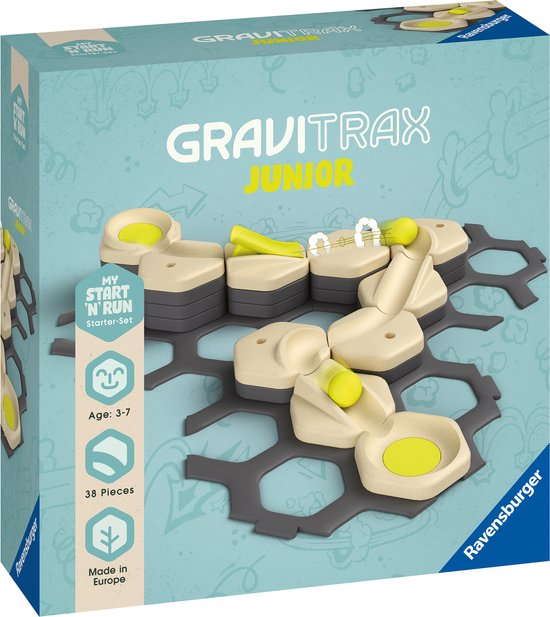 Ravensburger GraviTrax Junior Starter-Set My Start and Run van Ravensburger