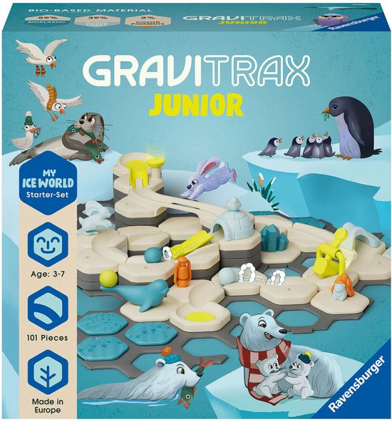 Ravensburger GraviTrax Junior Starterset - My Iceworld van Ravensburger