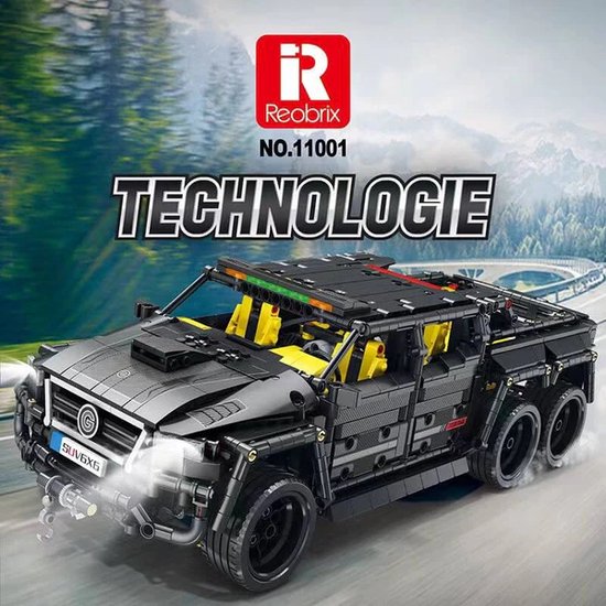 Reobrix 11001 Technic G-700 - Speelgoed - Auto- Offroad Truck - 2162 Pcs van Reobrix