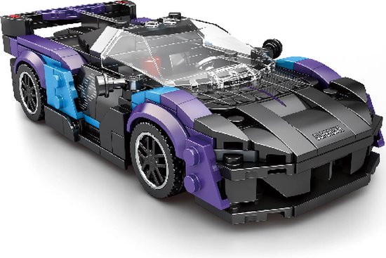 Reobrix 678 - race auto - raceauto speelgoed - 390 pcs - Klikken van Reobrix