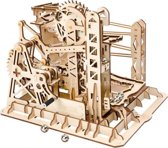 Robotime - Knikkerbaan - Marble Explorer - DIY - 3D - Houten Modelbouw - LG503 van Robotime