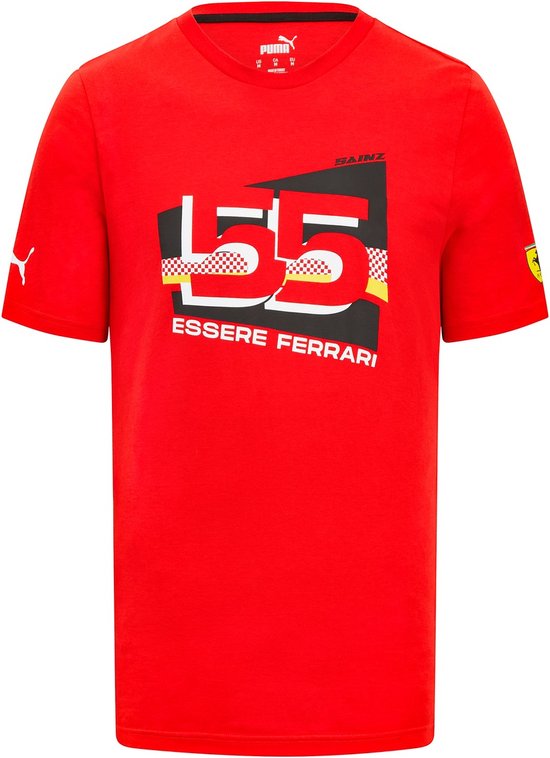 Scuderia Ferrari Fanwear Mens Driver Tee red XXL van Scuderia Ferrari.