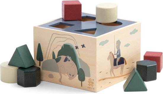 Sebra Houten Vormenstoof van Sebra