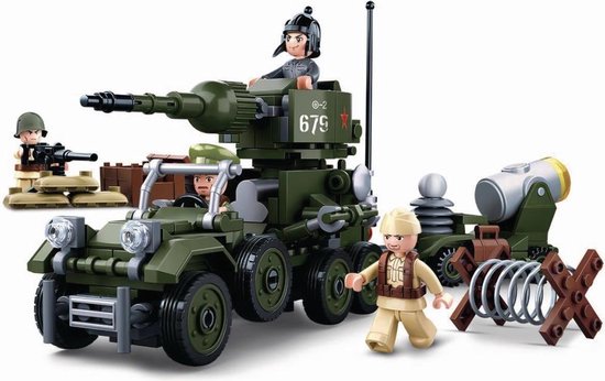 Sluban Army - WWII Giftbox 4into1 van Sluban