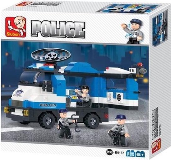 Sluban B0187 Mobiele politiepost van Sluban