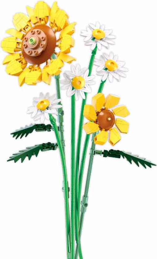 Sluban - Flowers Serie - Zonnebloem - M38-B1121A van Sluban