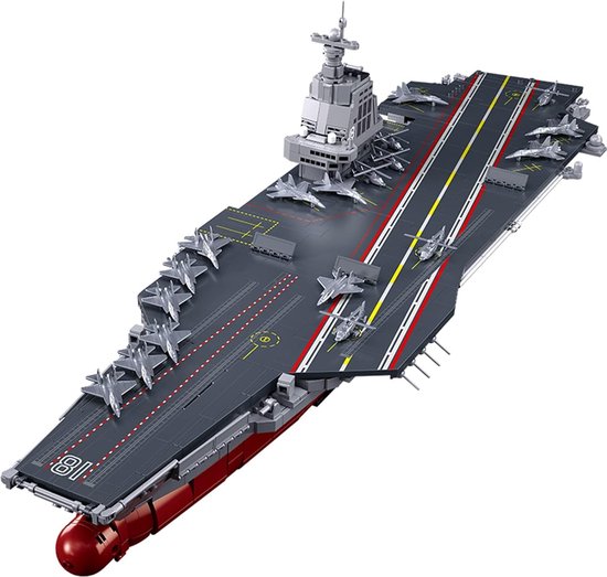Sluban - Fujian Slagschip | WW2 army piratenschip | Technic creator educatief speelgoed | Expert bouwpakketten voor volwassenen | Classic icons zeeslag boot modelbouw | incl elementensplitser | 1312 bouwstenen | compatibel met LEGO & Mould King van Sluban
