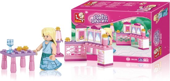 Sluban Girls Dream: Prinses (m38-b0238) van Sluban