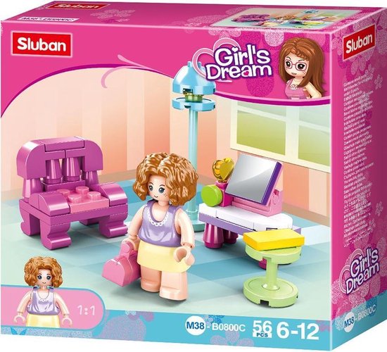 Sluban Girls Dream - Woonkamer van Sluban