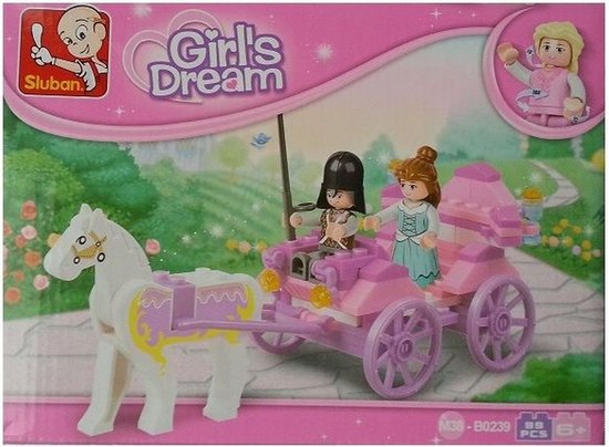 Sluban girlsdream Prinsessenkoets van Sluban