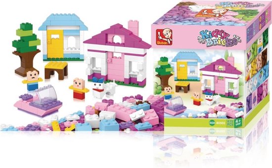 Sluban Kiddy Bricks - Basis Bouwstenen 415 stuks M38-B0503Sluban van Sluban