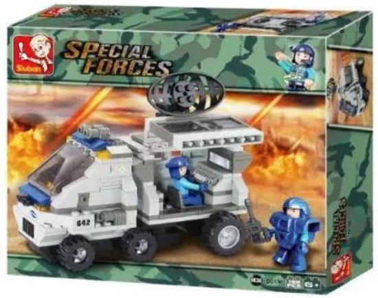 Sluban M38-B0198 Special Force Support radar van bouwset van Sluban