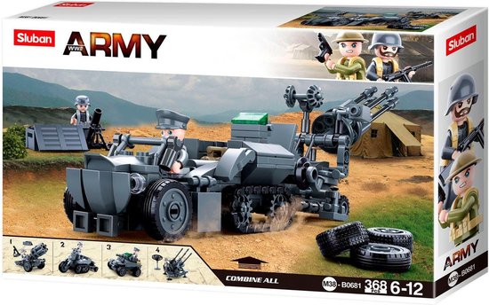 Sluban M38-B0681 - Gecombineerd Sluban Set Duits van Sluban